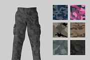 Best Camouflage Vector Patterns, a Pattern Graphic by wowpatterns (Thumbnail 3 of 6)