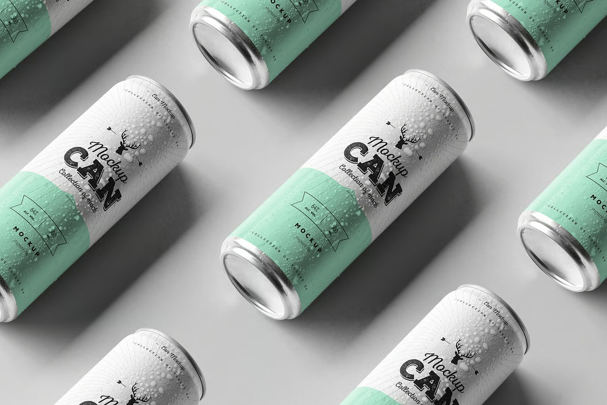 Can Mockup, an Advertising Mockup by DesignRushMarket (Photo 10 of 14)
