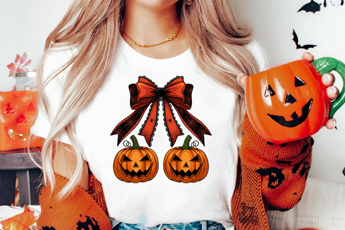 Spooky Pumpkin Png, an Illustration by Watercolor design (Photo 2 of 3)