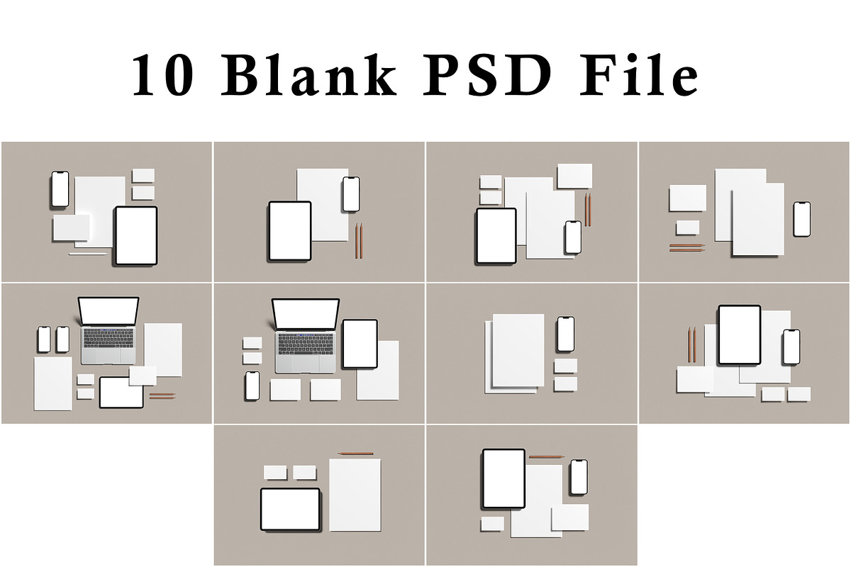 Stationery / Branding Mockup, a Product Mockup by mahremdesign (Photo 12 of 12)