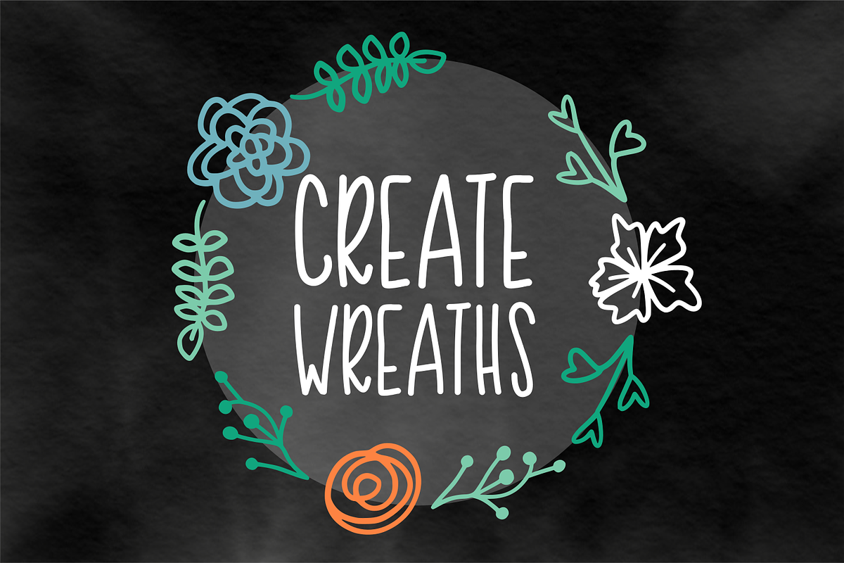 Flower Kit - Dingbat preview 3