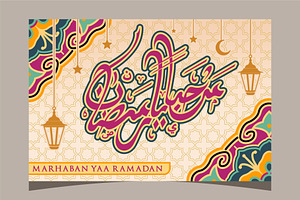 Marhaban Yaa Ramadan Card, a Presentation Template by Atlantis X Nurman Arbai