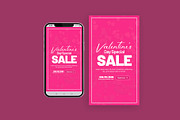 Valentine's Day Instagram Pack, a Social Media Template by Saman Osama (Thumbnail 2 of 5)