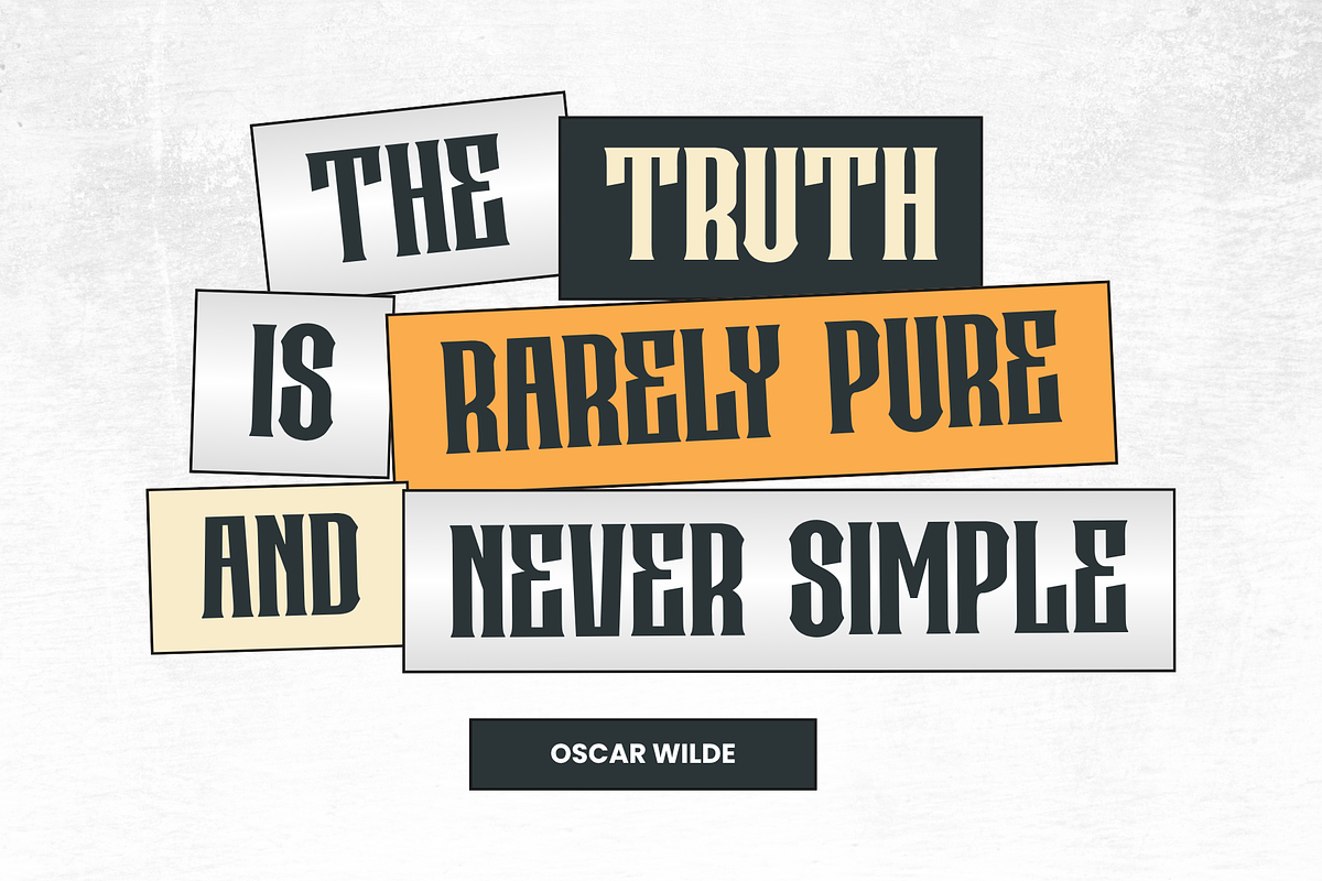 Arexa - Blackletter Logo Font, a Blackletter Font by Nirmana Visual (Photo 7 of 11)
