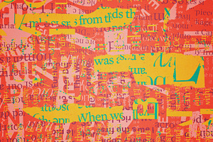 Text Collage Photoshop Brushes