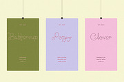 Honeylark Whimsical Curly Font, a Handwritten Font by PeachCreme (Thumbnail 8 of 13)