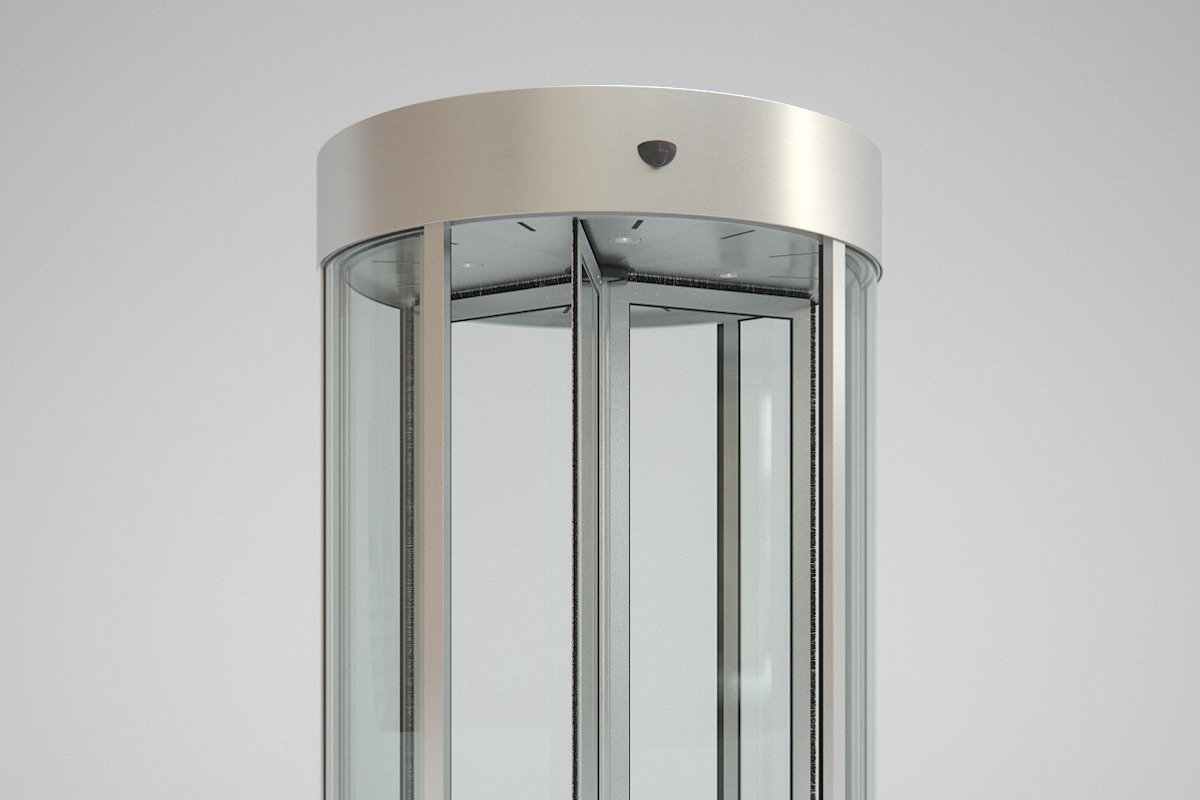 Revolving Door 150cm, an Architecture 3D Model by Dmitriy Kalko (Photo 1 of 14)