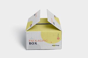 5 Packaging Box Mockups