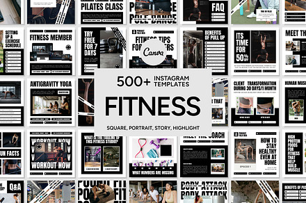 Fitness White Template