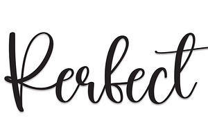 Perfect Script Font