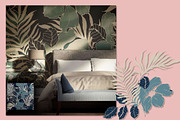 12JPG/EPS Tropical floral pattern, a Pattern Graphic by Theraphosath (Thumbnail 4 of 25)