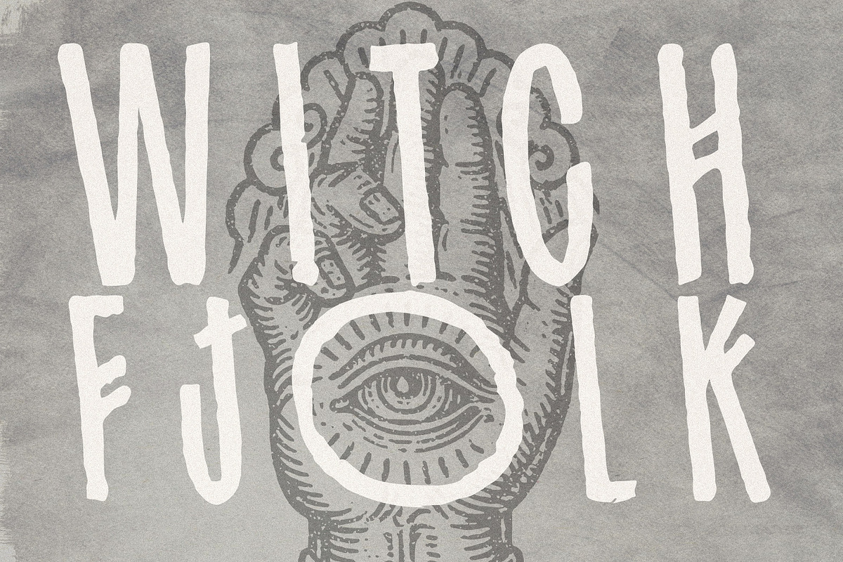 Fjolki | Lithic Typeface, a Blackletter Font by Drawwwn (Photo 10 of 11)