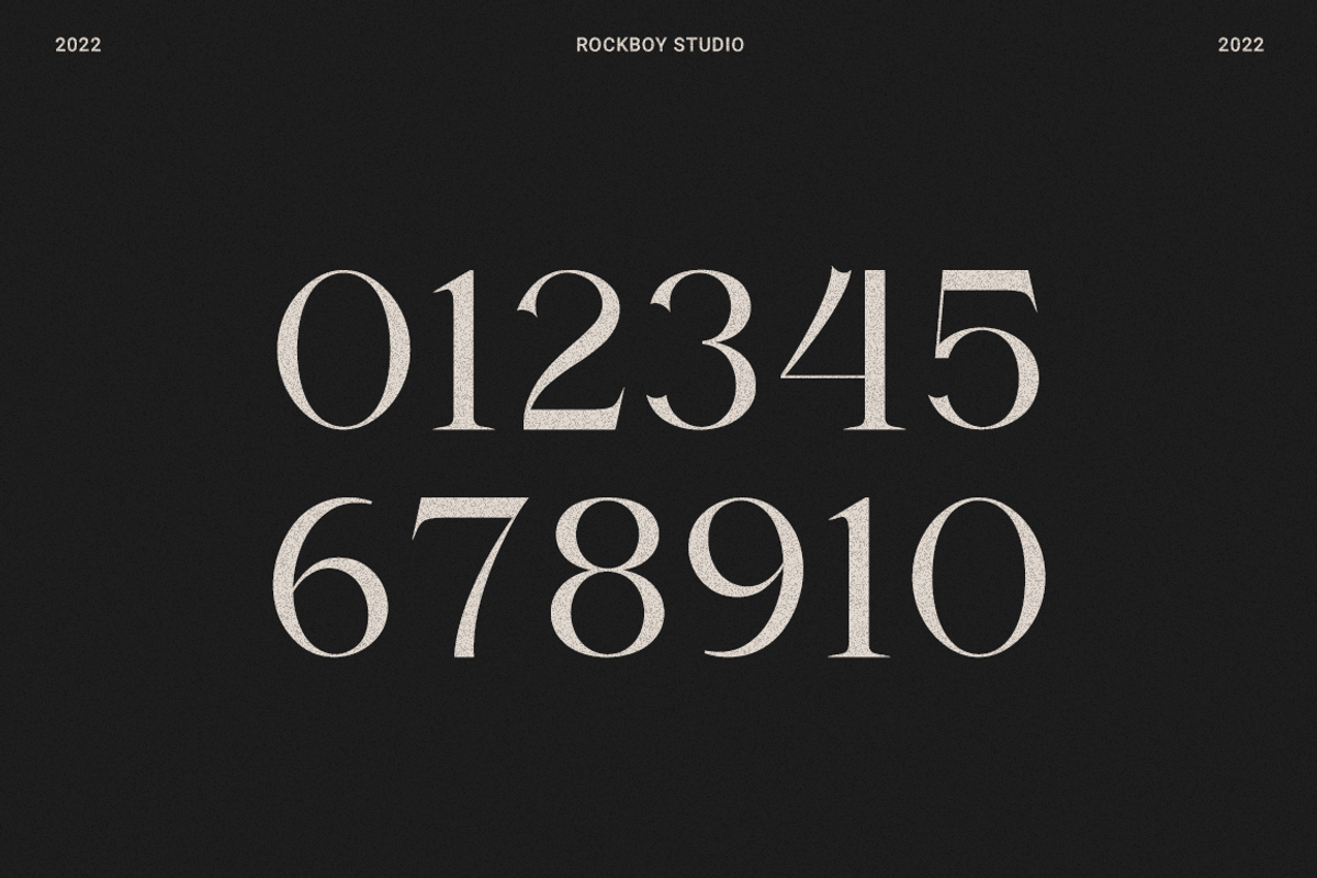 Aeromira Classic, a Serif Font by RockboyStd (Photo 8 of 12)