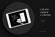 UNIFYING WAVES Instagram Templates, a Social Media Template by BlancheStudio (Thumbnail 9 of 10)