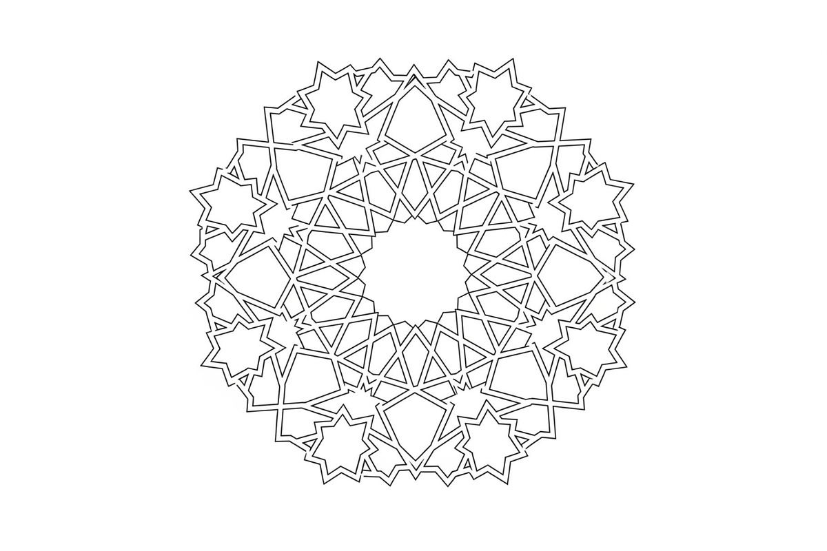 Islamic Mandala Geometric Bundle, an Illustration by Gaye Art (Photo 16 of 51)