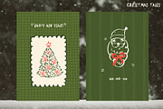 Whimsical Christmas hand drawn set, a Seasonal Illustration by Madiwaso (Thumbnail 12 of 12)