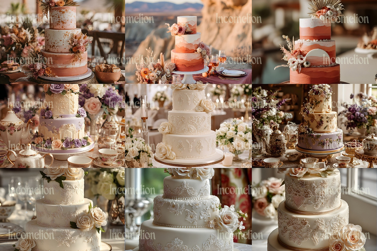 135 Wedding Cake Stock Photos, a Food & Drink Photo by Incomelion (Photo 13 of 14)