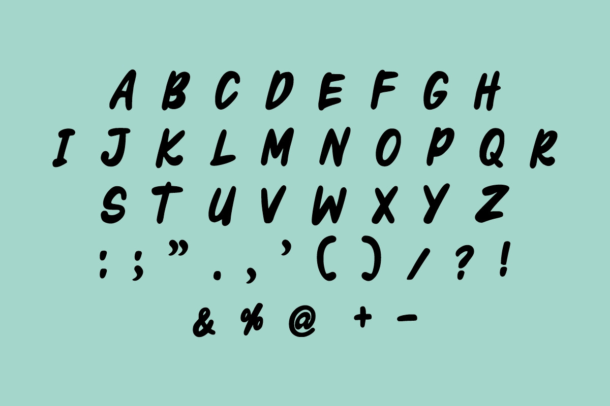 SAKURA, a Handwritten Font by Fourteen Letter (Photo 6 of 8)
