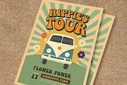 Hippies Party Flyer, a Flyer Template by Guuver (Thumbnail 2 of 3)