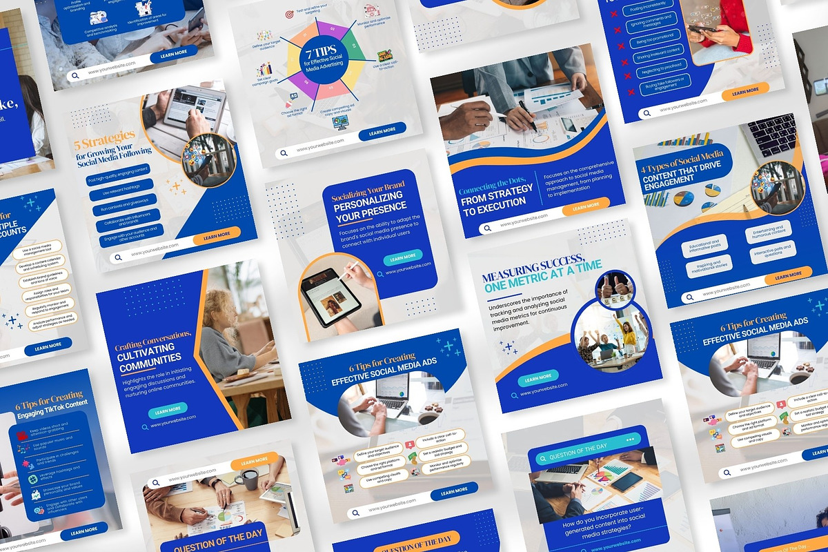 Social Media Manager -Canva Posts, a Social Media Template by Viral Content Design (Photo 14 of 17)