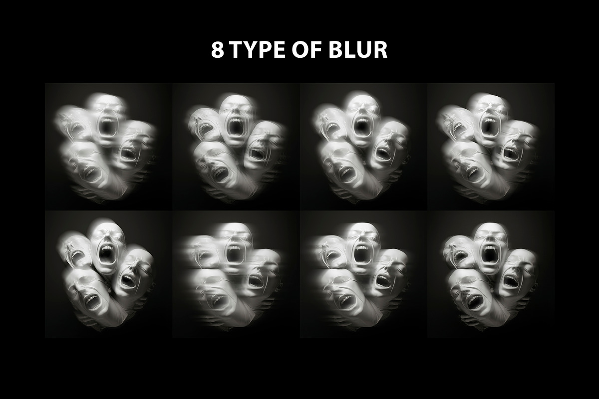 Motion Blurry Effect Actions, an Action Add-On by B/B STUDIO (Photo 5 of 5)
