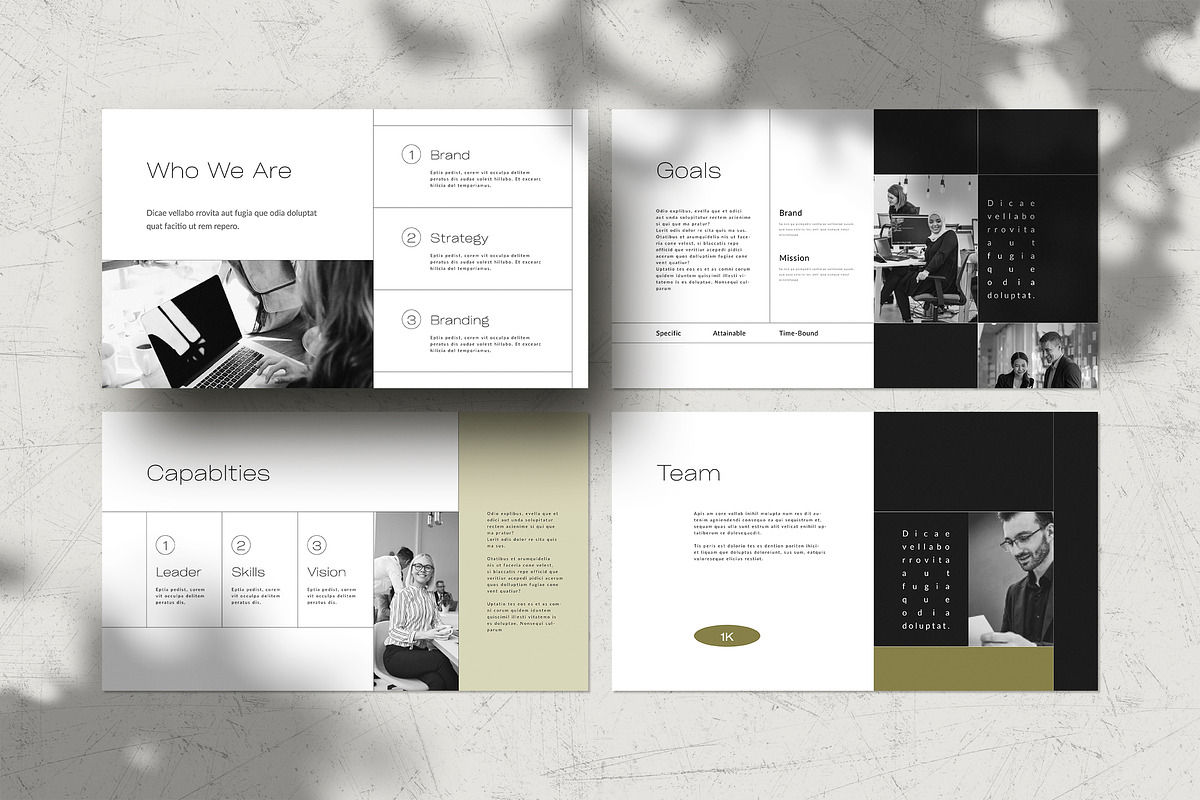 Brand Proposal Template, a Presentation Template by WhiteGraphic (Photo 4 of 7)