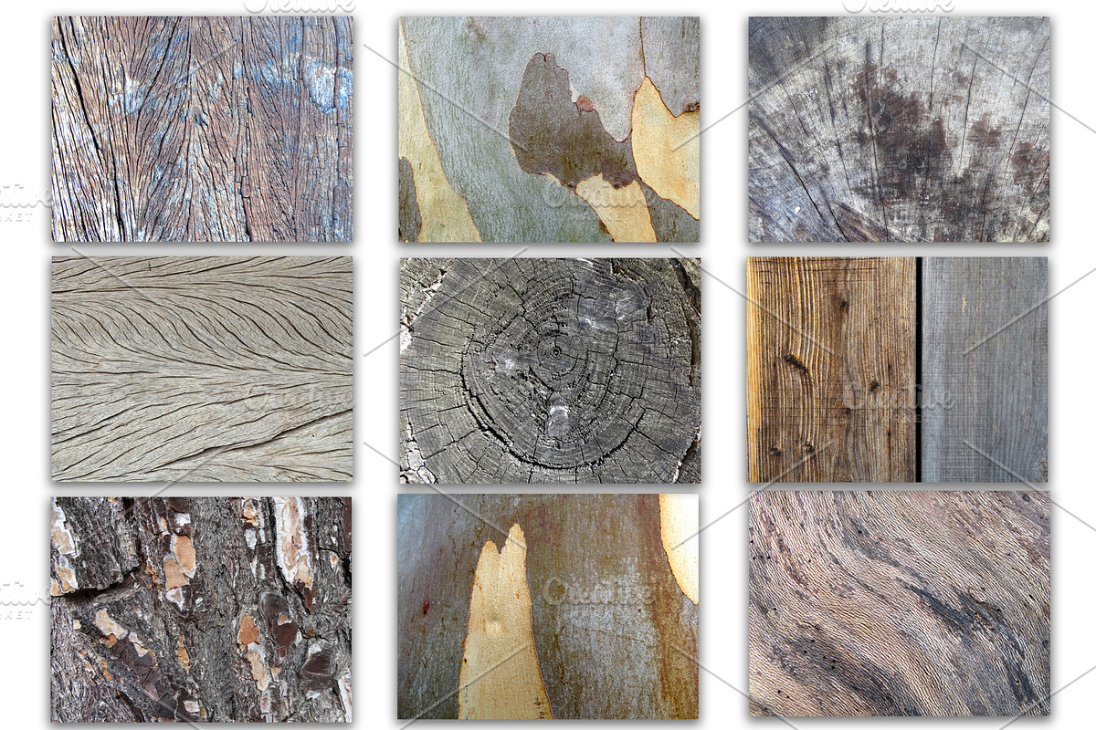 NATURAL WOOD TEXTURES, a Texture Graphic by AnimadDesign (Photo 3 of 7)