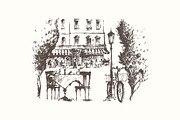 Streets of Paris, France, an Illustration by TheMountBirdStudio (Thumbnail 2 of 2)