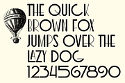 COXXON – Art Deco Font, a Sans Serif Font by 177Studio (Thumbnail 8 of 9)