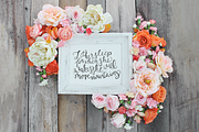 THE ULTIMATE FLORAL MOCK UP BUNDLE, a Print Template by WeLivedHappilyEverAfter (Thumbnail 7 of 10)