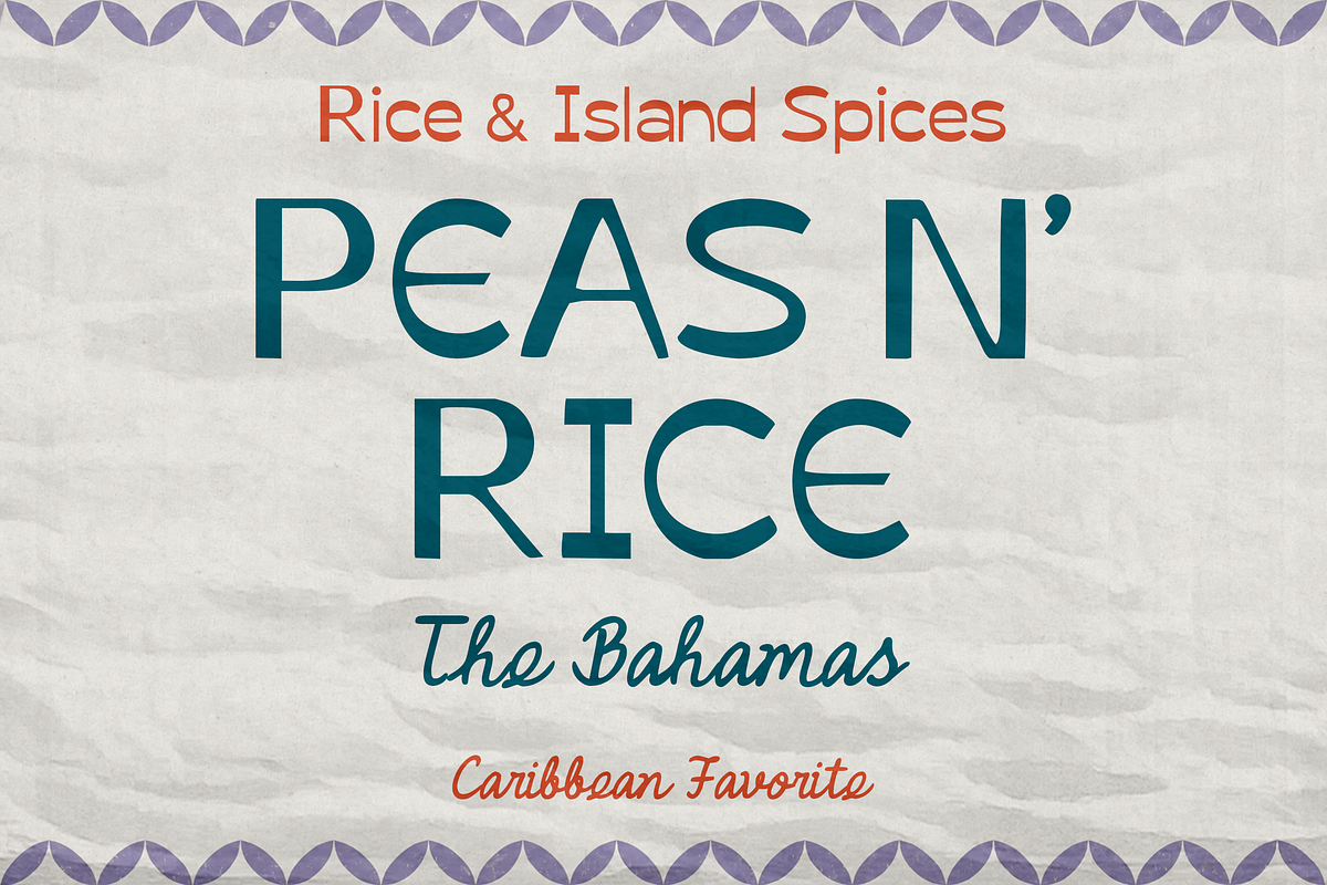 Bahamas Ville Retro Font Duo, a Handwritten Font by Sixtype (Photo 11 of 12)