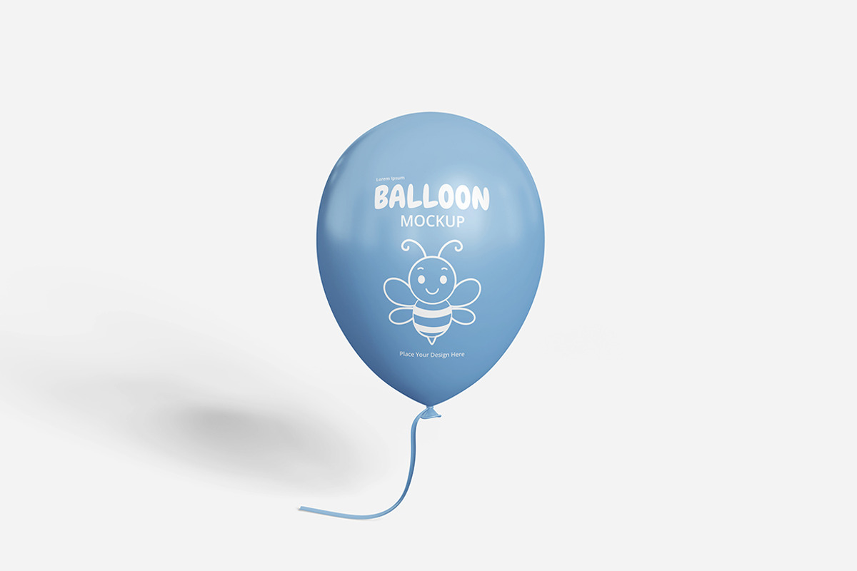 Balloon Mockup, a Product Mockup by Indah (Photo 5 of 6)