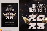 New Year Party Flyer Template, a Flyer Template by Satgur Graphic Design (Thumbnail 3 of 3)