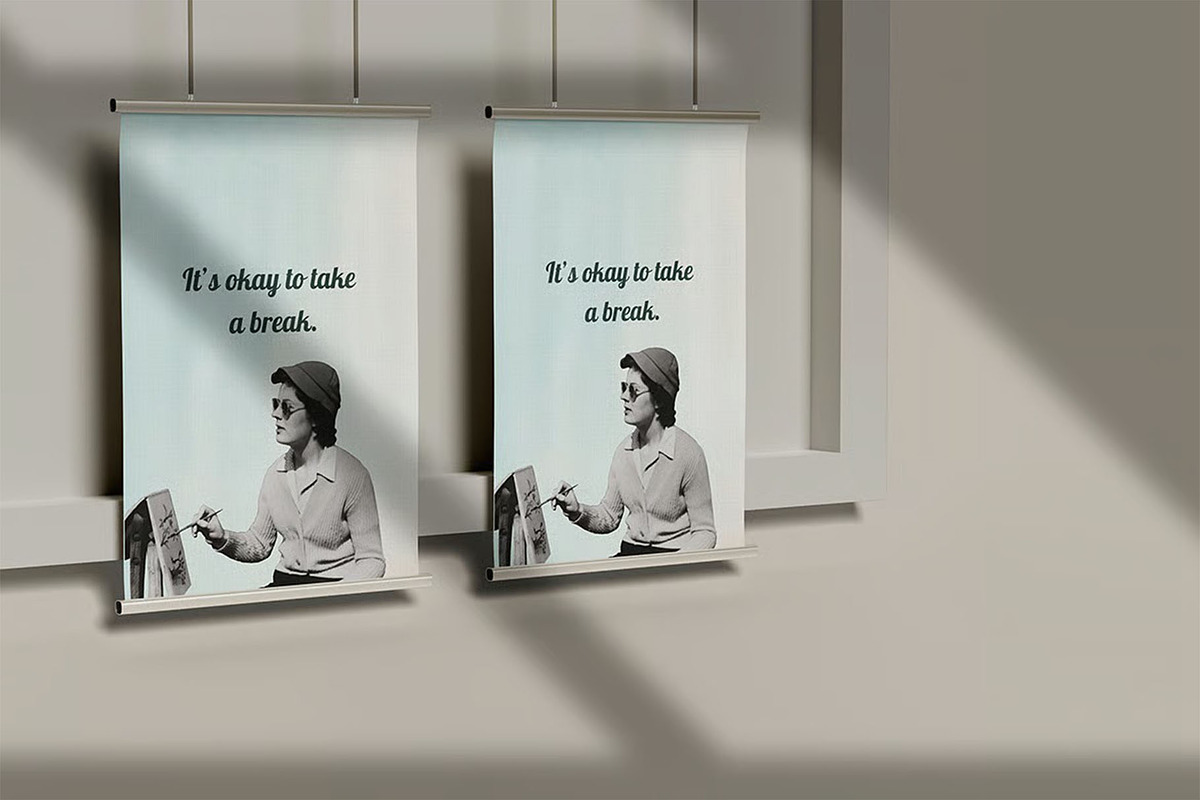 Poster Mockup, an Advertising Mockup by zpackcreative (Photo 2 of 5)