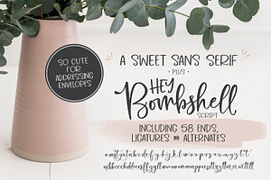 Hey Bombshell Font Family