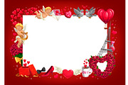Valentine day greeting card, an Illustration by Vector Tradition (Thumbnail 2 of 3)