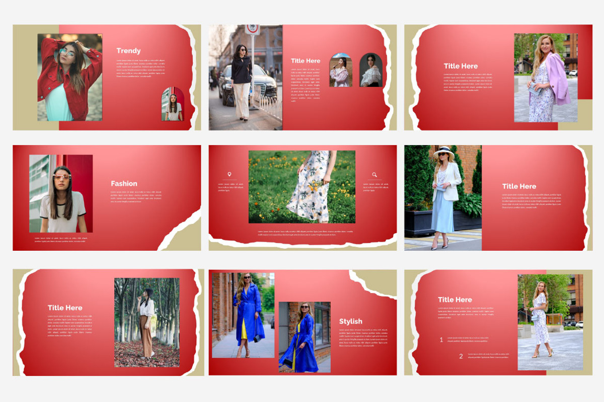 Vanetta Fashion Urban - Powerpoint, a Presentation Template by Putra Khan (Photo 6 of 12)