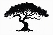 20 Black Tree Silhouettes Bundle, an Illustration by Gaye Art (Thumbnail 2 of 21)
