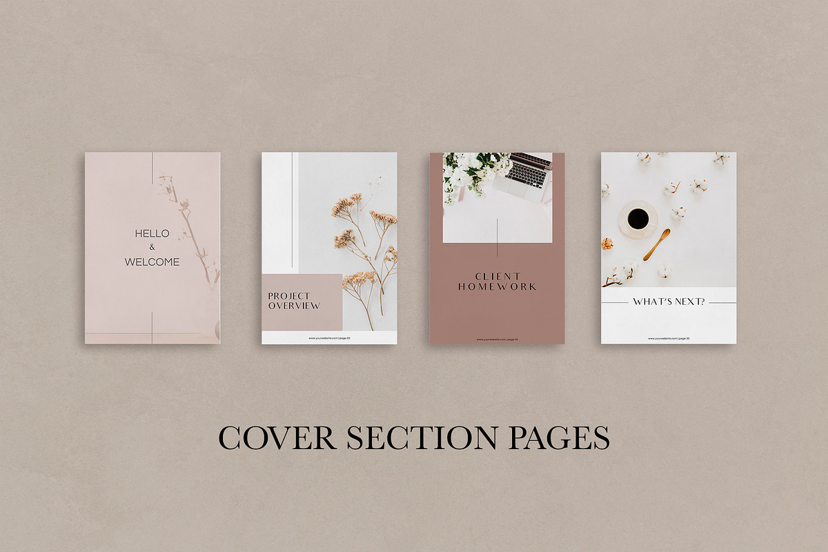 Client Welcome Packet Template | IVY, a Magazine Template by Studio Next (Photo 6 of 12)