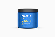 Plastic Jar Mockup, a Packaging Mockup by UnicDesign (Thumbnail 2 of 5)