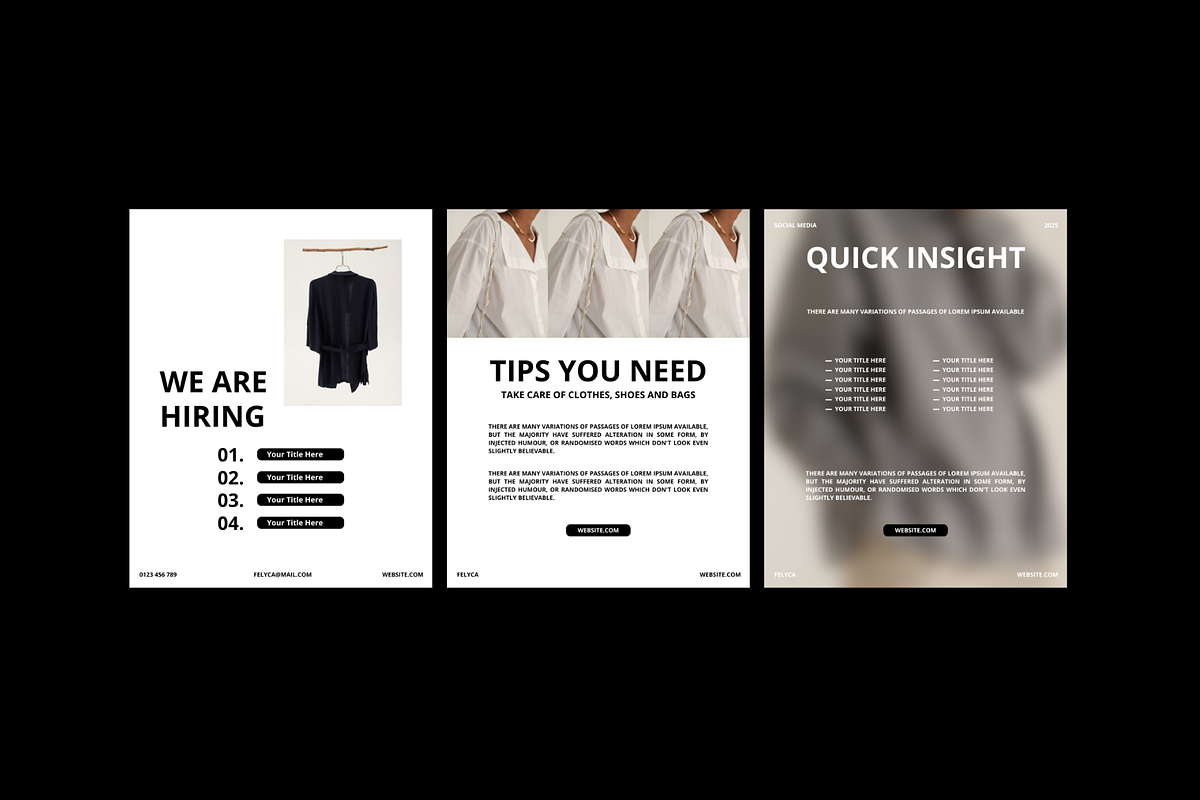 Felicya | Instagram Kit Canva, a Social Media Template by Spesifikstd (Photo 12 of 19)
