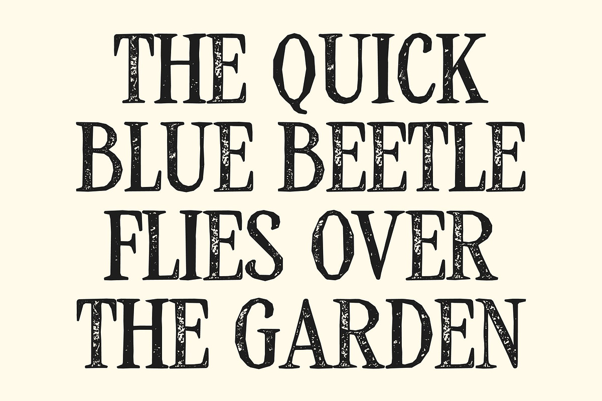 CS Alistair Stamp, a Serif Font by Craft Supply Co. (Photo 5 of 8)