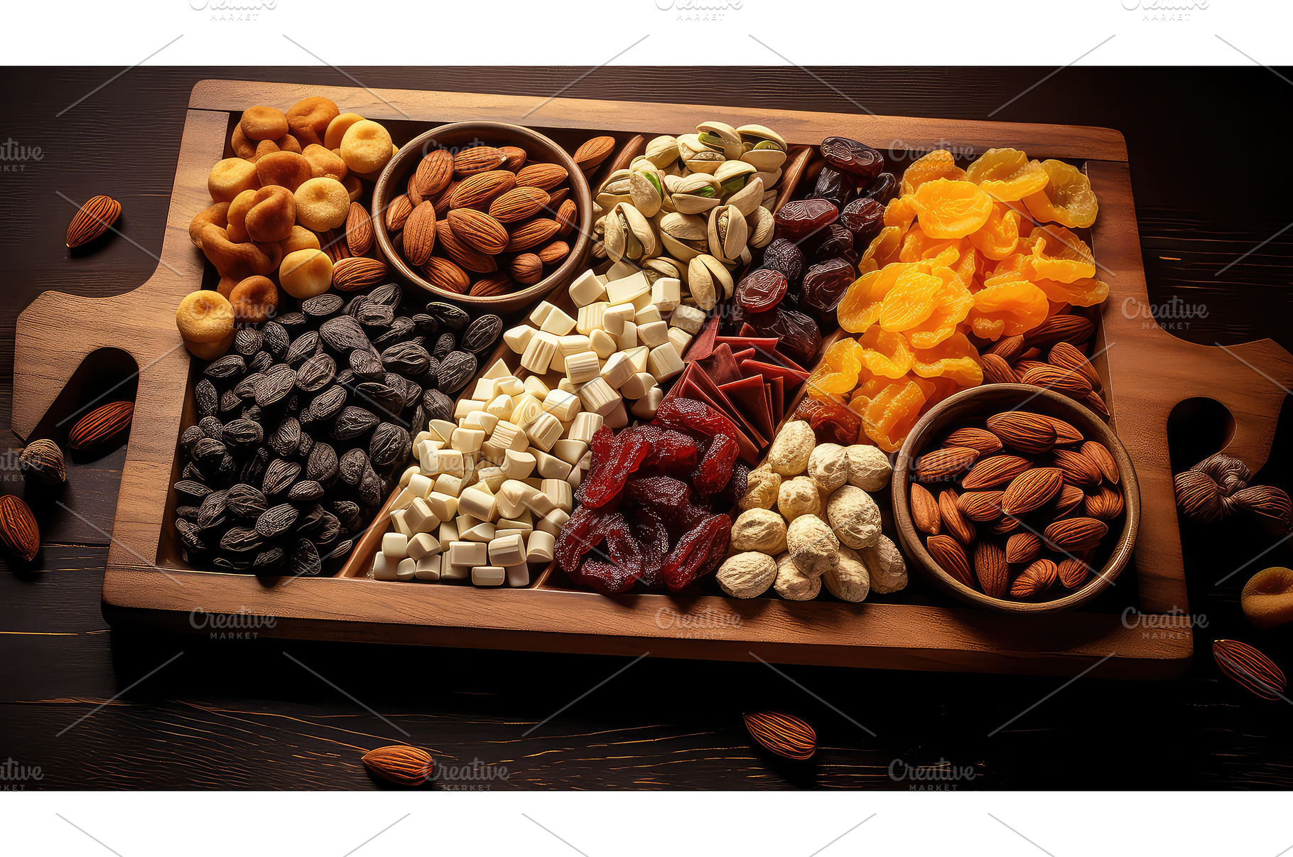 texture wood food background ai, a Food & Drink Photo by pikepicture