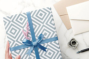 Silhouette geometric pattern set, a Pattern Graphic by AlexZeL (Thumbnail 2 of 8)