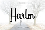 Harlen, a Handwritten Font by InermediaSTUDIO (Thumbnail 1 of 6)