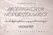 Thoderan Notes - Signature Font, a Script Font by Kotak Kuning Studio (Thumbnail 6 of 9)