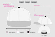 Hat Template - 6 Panel Hat, a Hat Mockup by Template Haven (Thumbnail 4 of 11)