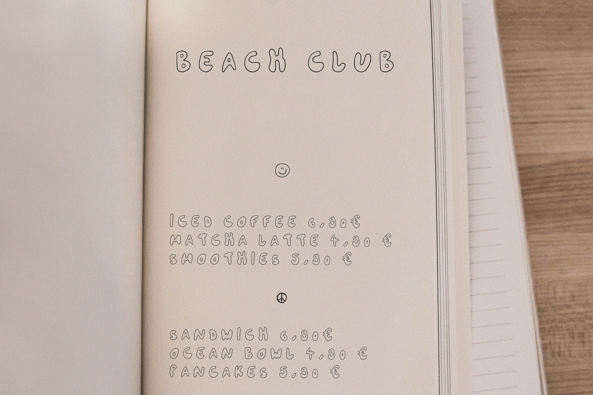 The Funky Font / by kruthdesign, a Script Font by KruthDesign (Photo 10 of 10)