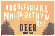 Retro alphabet - with wild animals, an Animal Illustration by Noka Studio (Thumbnail 5 of 5)