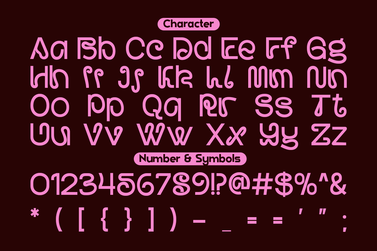 Hayko - Corporate Experimental Font, a Symbol Font by Pandeka Studio (Photo 9 of 9)